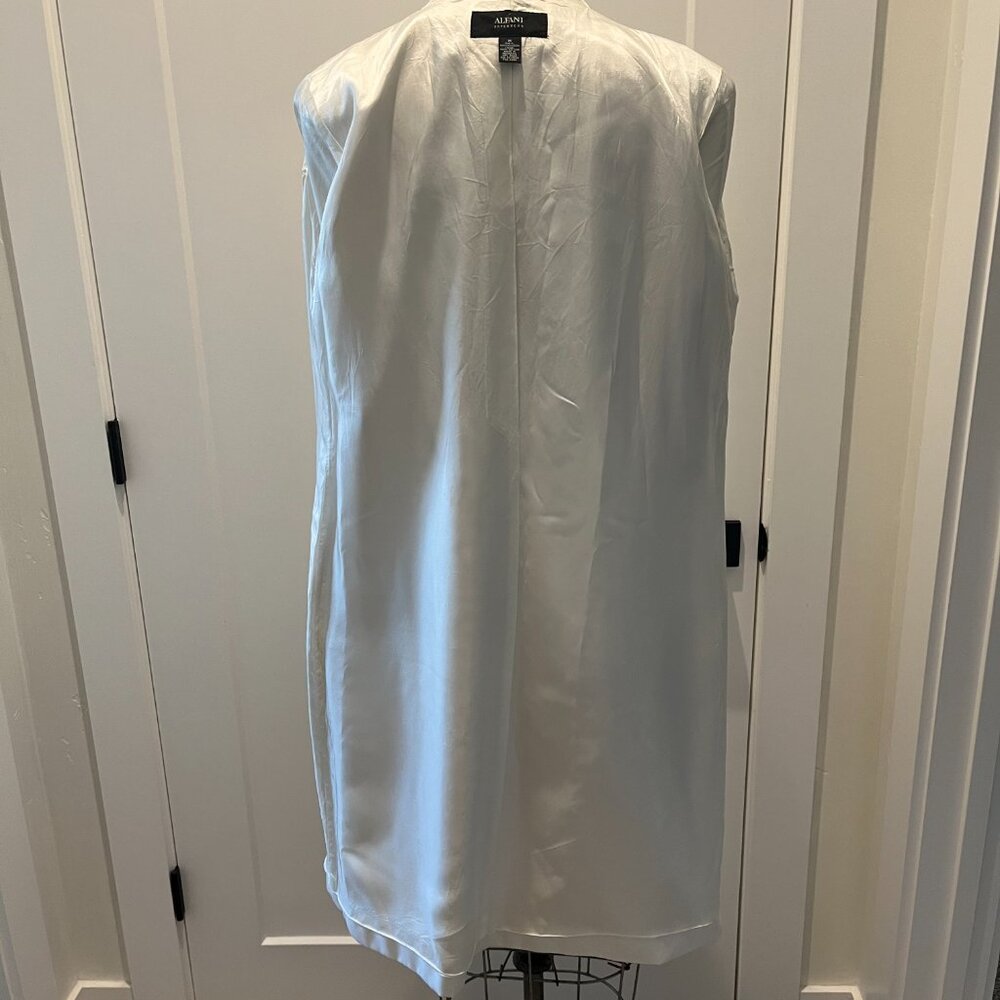 Alfani 3/4 Sleeve Trench Coat, Med - Picture 7 of 9